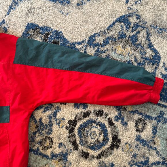 Vintage 90s Eddie Bauer Gore Tex Red Green Pullover Windbreaker Men Size Medium - Picture 4 of 14